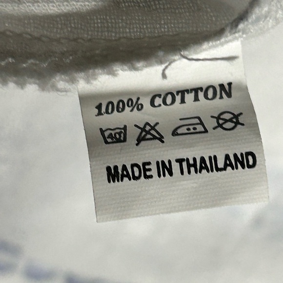 Whimsical Elephants 100% Cotton Split Neck PullOver Tunic By DA Collection Sz L - Picture 12 of 12